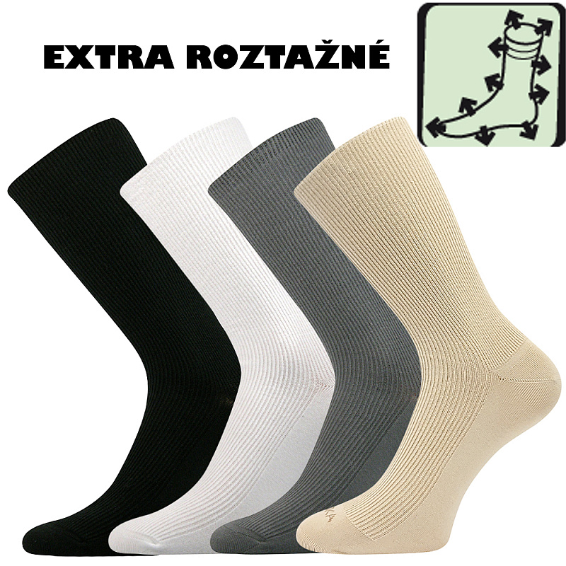 OREGAN extrémne volné ponožky Lonka