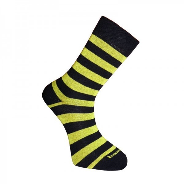 BX-STRIPY DUO bambusové farebné ponožky BAMBOX