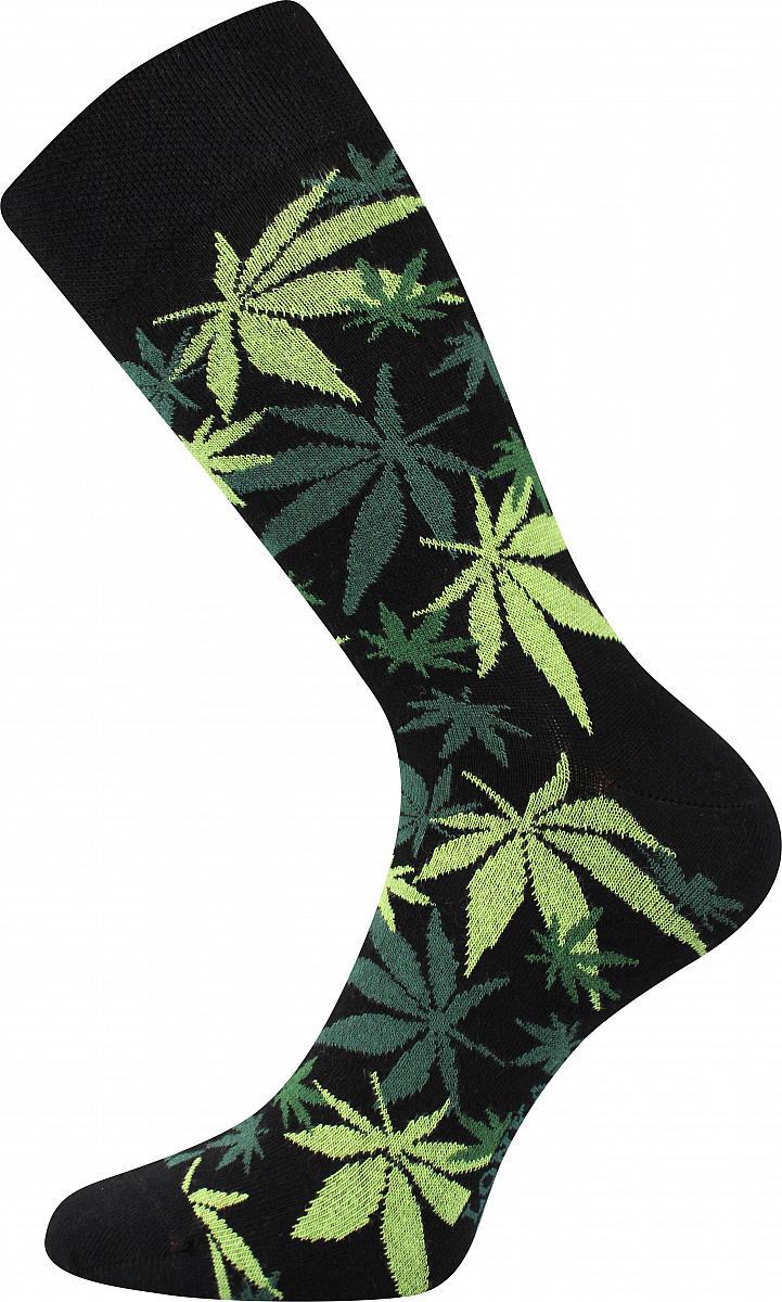 DEPATE farebné ponožky Lonka - CANNABIS
