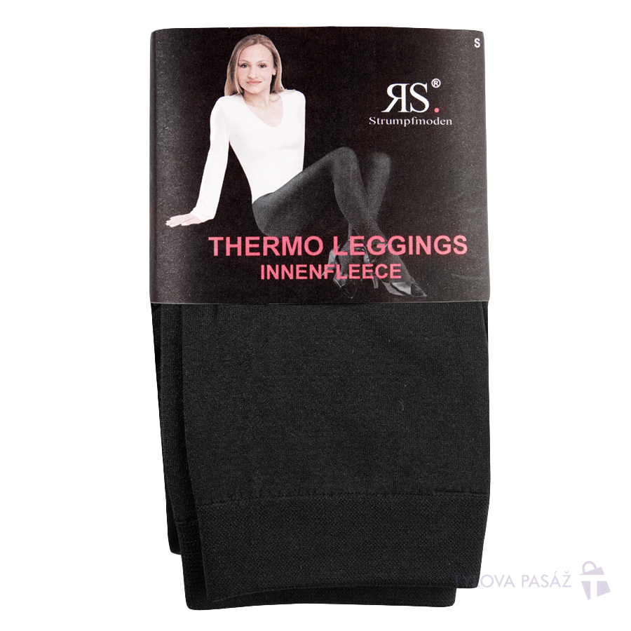 Dámske elastické super teplé legíny froté RS