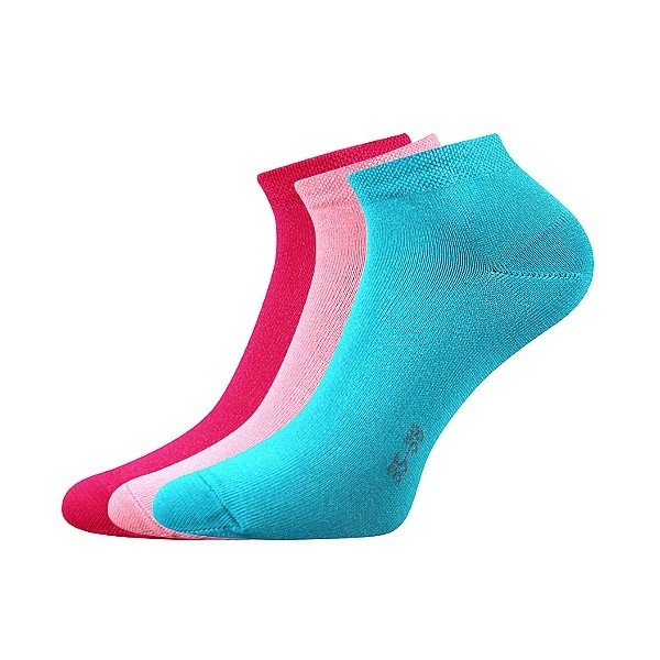 HOHO jednofarebné nízke ponožky Boma