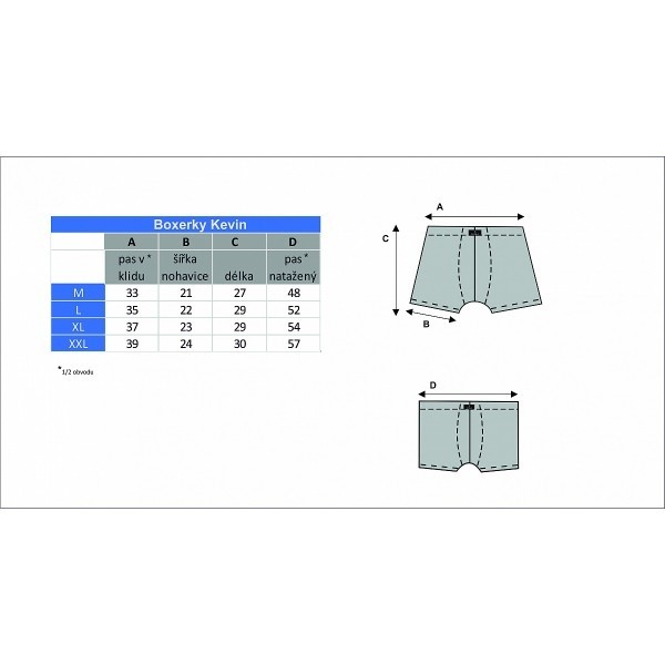KEVIN pánske pivný boxerky VoXX - LOVE