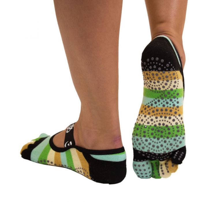 OM FOOT protiskluzové prstové ponožky na jógu ToeToe