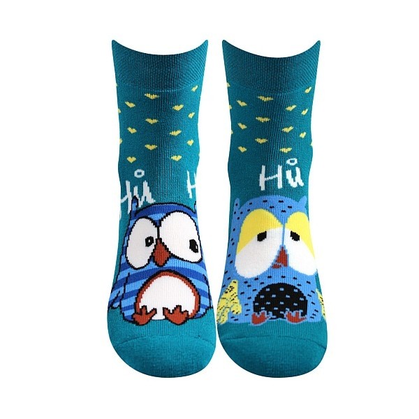 PRUHANA ABS vzorované protišmykové ponožky Boma - mix 12