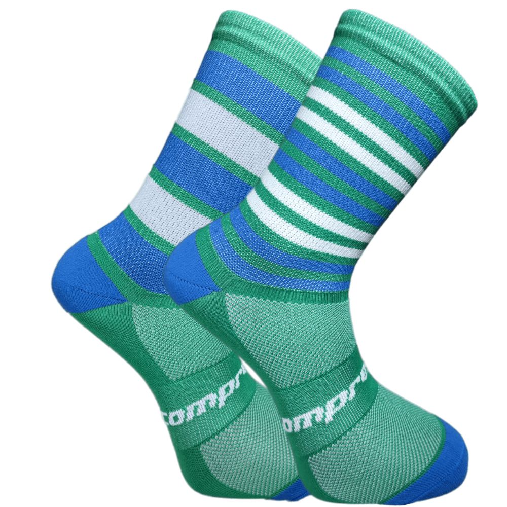 CSX-DOUBLE STRIPY funkčné kompresné ponožky COMPRESSOX