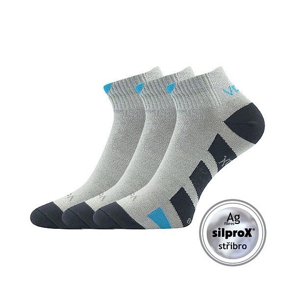 GASTM členkové športové ponožky so striebrom VoXX