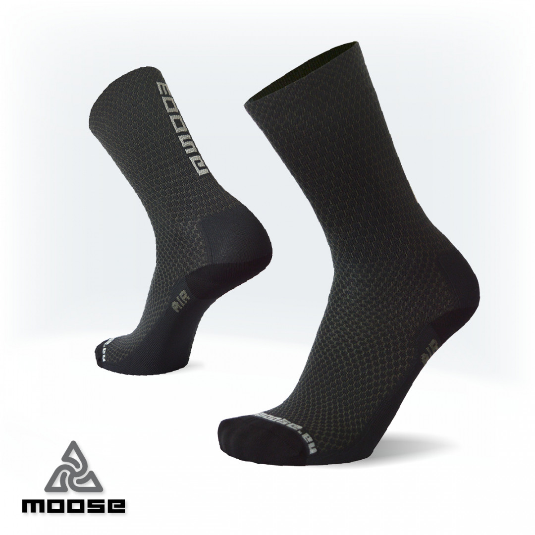 RACE AIR cyklistické letné ponožky Moose