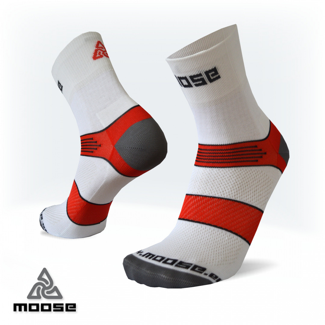 ROAD MASTER športové cyklo ponožky Moose
