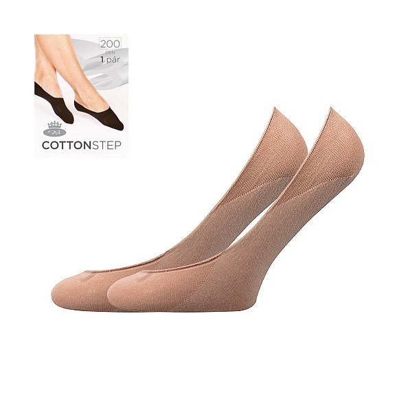 COTTON step 200 DEN pančuchové ťapky Lady B