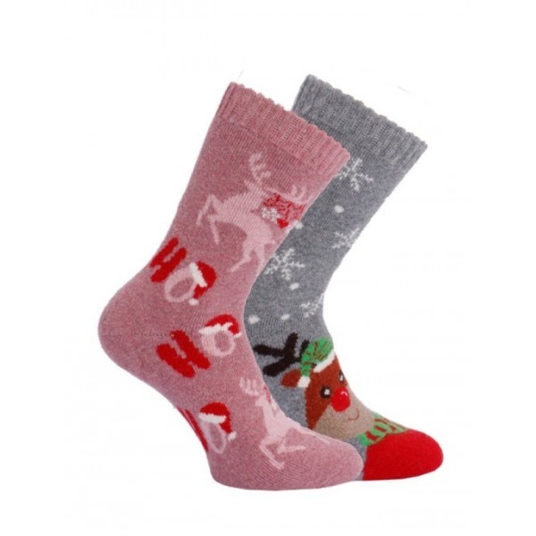 Dámske vlnené vianočné ponožky Trendy socks