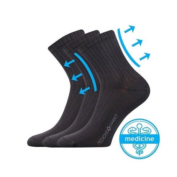 DEMEDIK klasické retiazkované ponožky Lonka