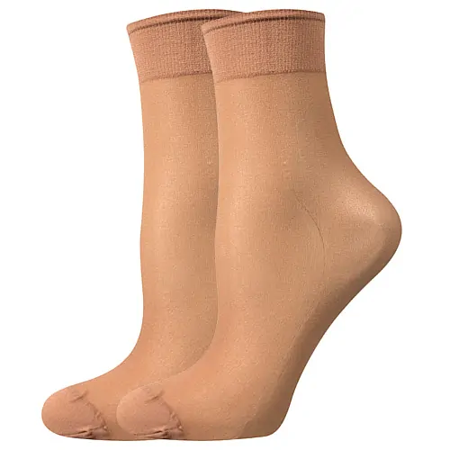NYLON SOCKS 20 DEN pančuchové ponožky Lady B - 12 párů