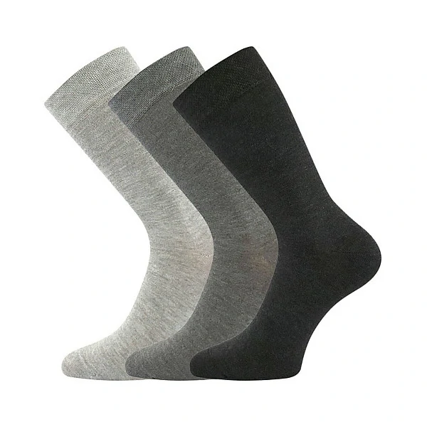 EKOL vysoké jednofarebné bambusové ponožky Boma