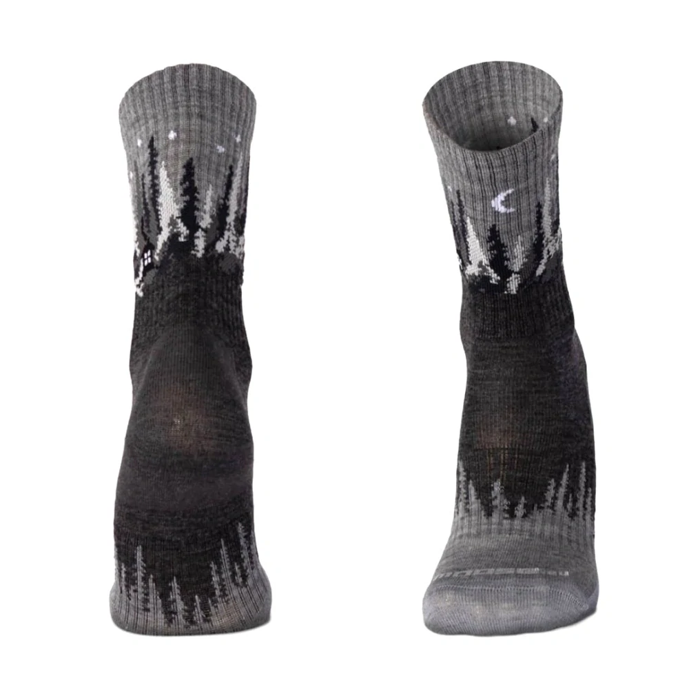 BESKYD GROVE veselé merino ponožky Moose