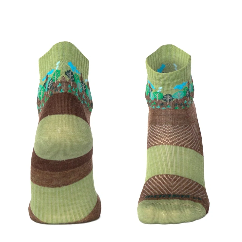 ORLIK FOREST členkové veselé merino ponožky Moose