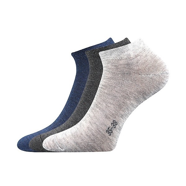 HOHO jednofarebné nízke ponožky Boma