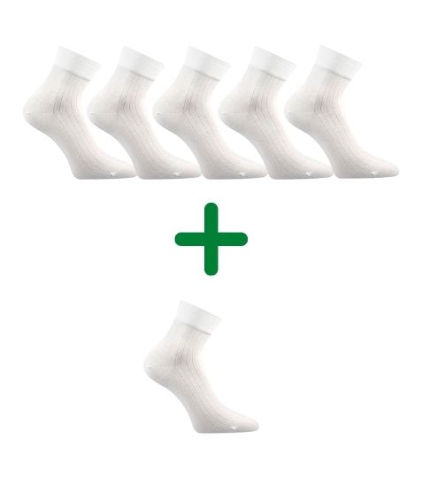 GAZDAN 5+1 ZADARMO znížené ponožky extra voľný lem Lonka