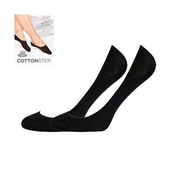 COTTON step 200 DEN pančuchové ťapky Lady B