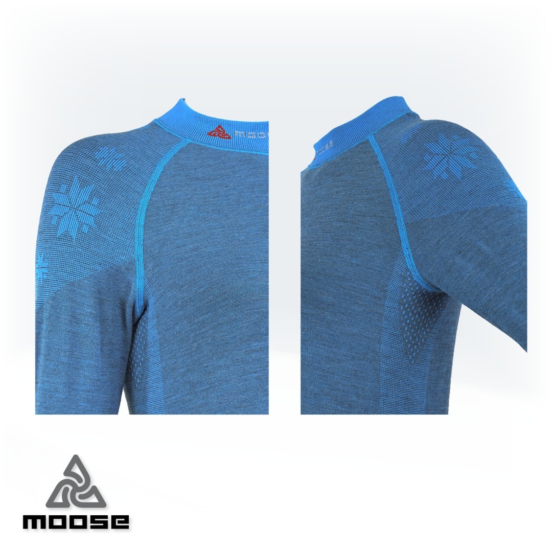 BASE MERINO TEE WOMEN teplá športová termobielizeň Moose