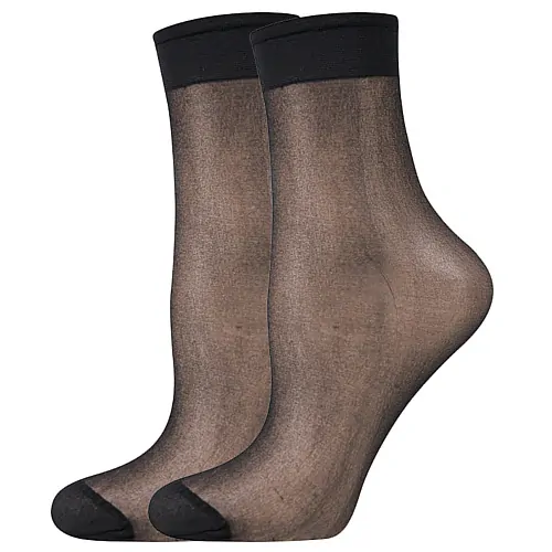 NYLON SOCKS 20 DEN pančuchové ponožky Lady B - 12 párů
