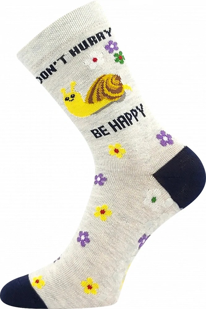 FILIP 07 ABS protišmykové detské ponožky Boma - BE HAPPY