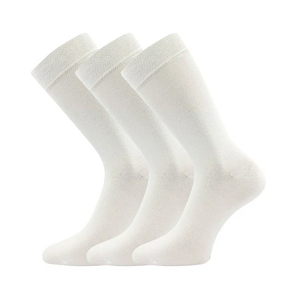 EKOL vysoké jednofarebné bambusové ponožky Boma