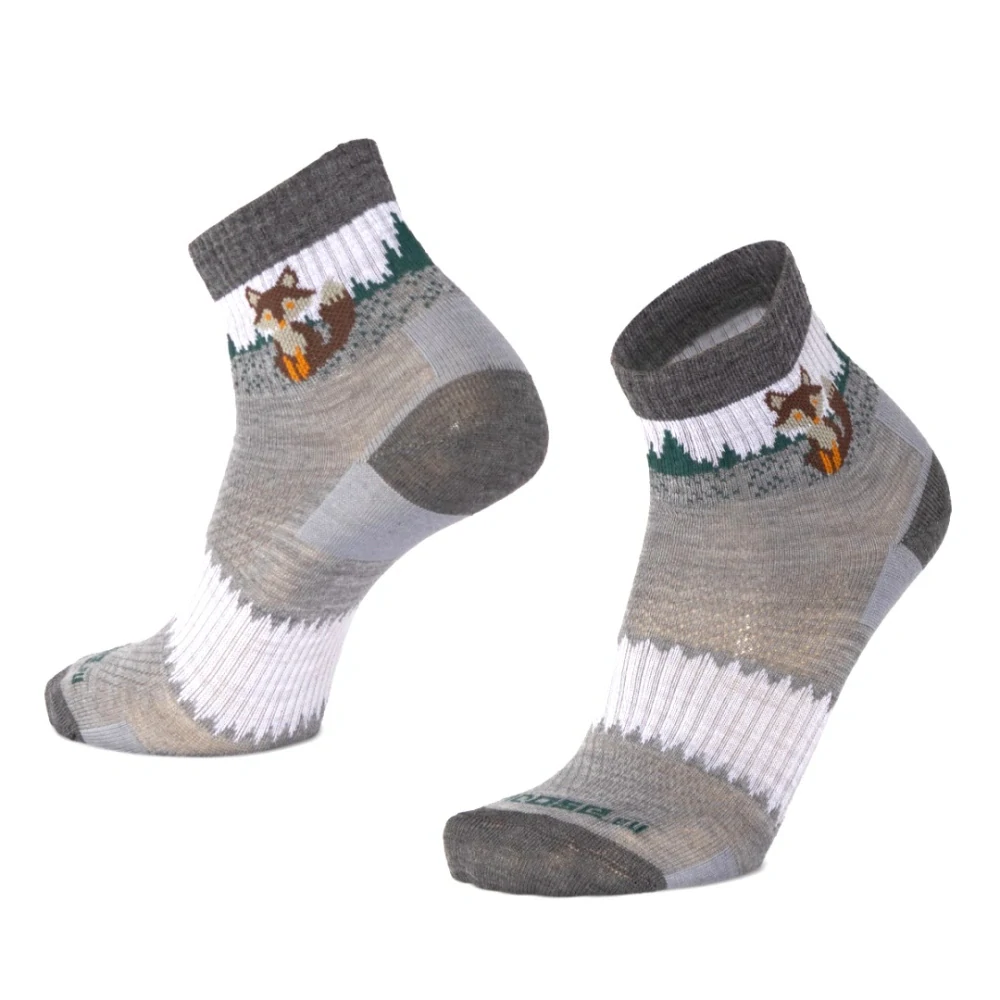 ORLIK FOX členkové merino ponožky s líškou Moose