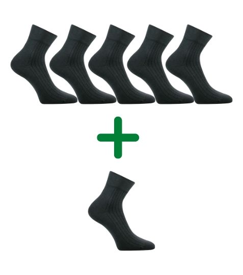 GAZDAN 5+1 ZADARMO znížené ponožky extra voľný lem Lonka