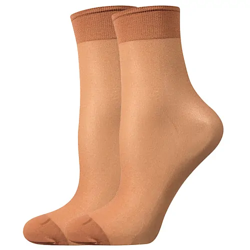 NYLON SOCKS 20 DEN pančuchové ponožky Lady B - 12 párů