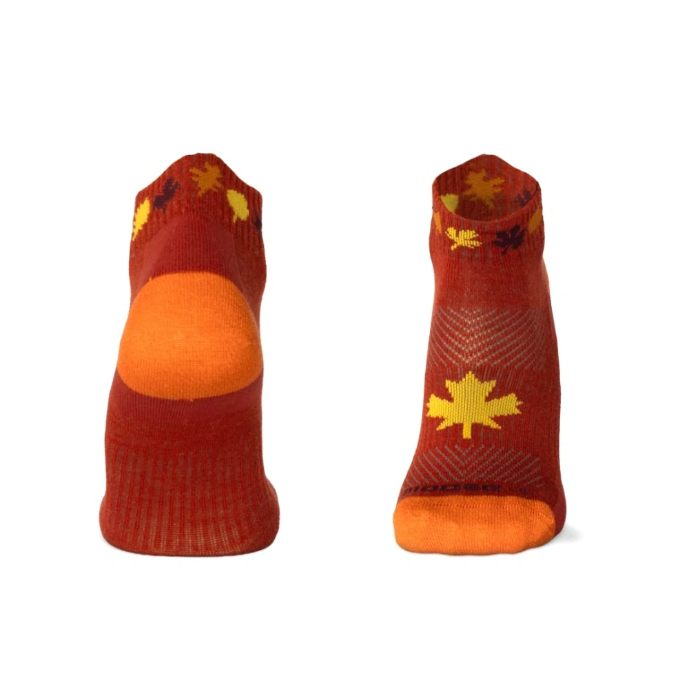 LUZY WOOD nízke merino ponožky Moose