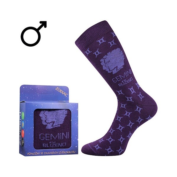 ZODIAC farebné ponožky motív zverokruhu Boma